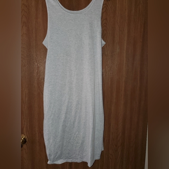 SHEIN Grey Sleevless Dress - Picture 3 of 9